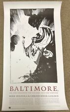 Hellboy Creator Mike Mignola 2007 Baltimore Horror Art Poster / Print ~ Vampire picture