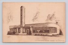 Postcard Interstate Glass House Restaurant Chicago IL picture