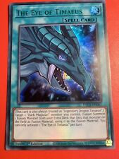 The Eye of Timaeus (Green) DLCS-EN007 - Ultra Rare 1st Edition Yugioh picture