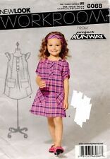 New Look Child's Dress Pattern 6088 Size 3-8 UNCUT picture