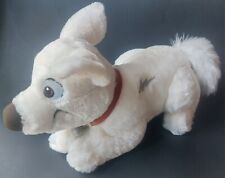 DISNEY STORE BOLT PLUSH DOG RED COLLAR NAME TAG LIGHTENING BOLT STUFFED ANIMAL picture