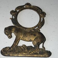 vintage brass show me im from missouri 1904 hanging decor donkey horse gold picture