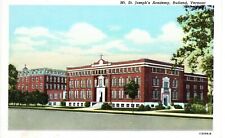 Linen Postcard Mt. St. Joseph's Academy Rutland, VT Unposted-37 picture