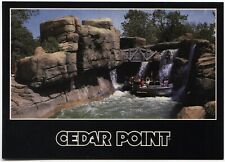 Postcard Chrome Amusement Park Cedar Point, Sandusky, OH, Thunder Canyon picture