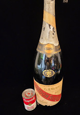 Huge Vintage G.H.Mumm & Co Cordon Rouge Magnum Empty Bottle display bottle picture