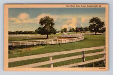 Hopkinsville KY-Kentucky, Ben Wood Stock Farm, Antique, Vintage Postcard picture