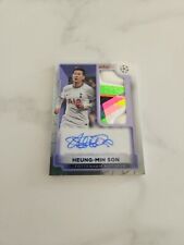 2022-23 Topps Merlin Chrome UCL Heung-Min Son Match Ball SSP Patch Car #MBS-HS picture