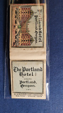 1930's Portland Hotel Diamond Quality Matchbook Matchcover picture