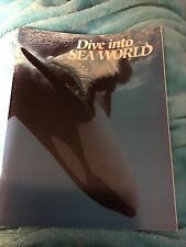 Vintage Dive Into Sea World Book 1989 picture