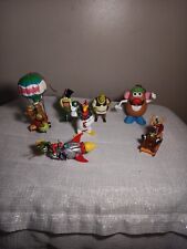 Vintage Lot Of 7 Different Characters Tree Ornaments picture
