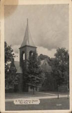 Red Hook,NY St. Paul's Lutheran Church Dutchess County New York Postcard Vintage picture