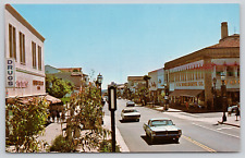 Postcard Santa Barbara, California, State Street Looking South c.1960 A346 picture