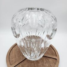 Vintage Bleikristall 24% Cut Crystal Bavaria Germany Vase, 8 1/4