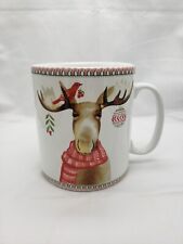 Giant Christmas Moose Mug 222 FIFTH Winter Cheer picture