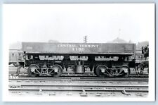 Central Vermont 4450 Postcard RPPC Photo Railroad Train c1950's Unposted Vintage picture