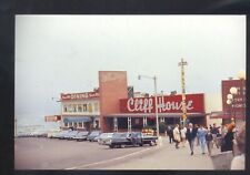 SAN FRANCISCO CALIFORNIA CLIFF HOUSE RESTAURANT 1960s CARS POSTCARD COPY picture