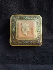 Wedgwood Style Cameo Tin, Made in Holland- Vintage picture