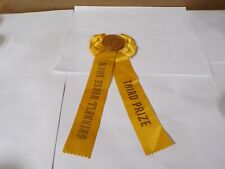 Grinnell Iowa Horse Show Ribbon W/Gold Color Metal Pinback Button picture