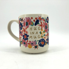 Opalhouse Hug in a Mug Colorful Cream Floral Print 16 oz. picture