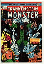 Frankenstein Monster 12 - Bronze Age Horror Comic - 5.5 FN- picture