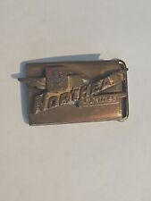 Vintage Northeast Airlines Employee Buckle Boston MA From 1933 To 1972 Bronze picture