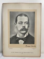 LORD RANDOLPH SPENCER CHURCHILL (Father of Winston Churchill) Signed Photo 1889 picture