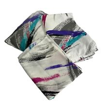 Vintage 80's 90's Abstract Color Splash Paint Strokes Retro Twin sheets Set Y2K picture