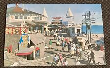 Old Orchard Beach, ME Vintage Postcard Entrance to Ocean Pier picture