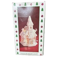 Vintage Christmas Bealls, Palais Royal, Stage, Church Night Light, Porcelain picture