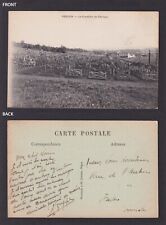 FRANCE, Vintage postcard, Le Cimetière de Glorieux, WWI picture