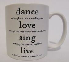 Quotable Mug Souza Dance Love Sing Live Coffee Tea Inspirational Gift Motivate picture