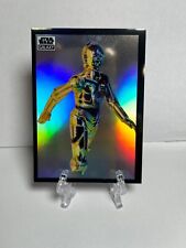 2022 Topps Chrome Star Wars Galaxy C-3PO Refractor #8 picture
