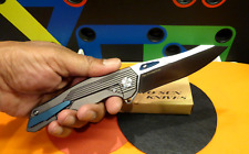 RARE Classic TwoSun TS-26 Framelock Titanium Folding Knife- NOS picture