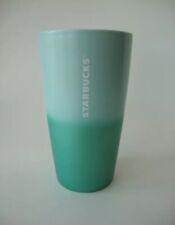 Starbucks Spring 2021 Two Tone Turquoise Teal Blue Ceramic Tumbler - NEW picture