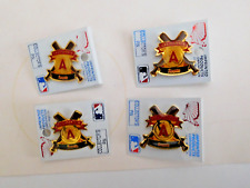 Lot of 4--California Angels Hat/Lapel pins from 1989 picture