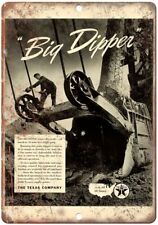Texaco Big Dipper Motor Oil Vintage Ad Reproduction Metal Sign A739 picture