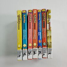 Lot of 7 Pokemon Adventures Manga Books Paperback Viz Media picture