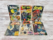 Lot Of 6 Batman Comic Books Neal Adams Covers picture