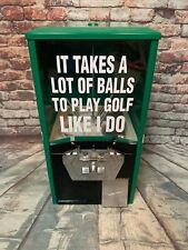 restored vintage northwestern  50c golf ball coin operated vending machine picture