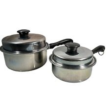 Townecraft Chef's Ware 18-8 Sauce Pan Pot CW-825 CW-833 Stainless Steel picture