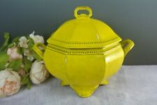 Vintage Italian Handmade Ceramic Serving Bowl Soup Tureen picture