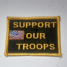 Support Our Troops Embroidered Patch picture