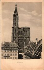 Vintage Postcard- THE CATHEDRAL, STRASBURG, FRANCE 1900-1910 picture