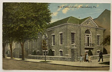 Vintage Postcard, New Public Library, Harrisburg, PA picture
