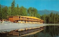 The Village Inn Lake McDonald Glacier National Park MT Montana Postcard 4482 picture