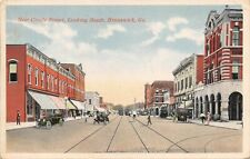 GA~GEORGIA~BRUNSWICK~NEW CASTLE STREET LOOKING SOUTH~STREET CARS~C.1915 picture