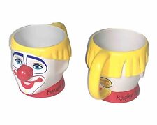 Ringling Bros Barnum Bailey Circus Vtg 1980s Plastic 10 Ounce Mugs picture