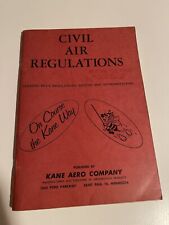 Civil Air Regulations Kane Aero Company vintage Minnesota picture