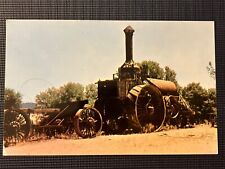 CALAVERAS COUNTY STEAM TRACTOR POSTCARD ANGELS CAMP MOTHER LODE picture