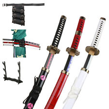 41'' One Piece Roronoa Zoro Sword Cosplay Enma Kitetsu Shusui Wado Katana Swords picture